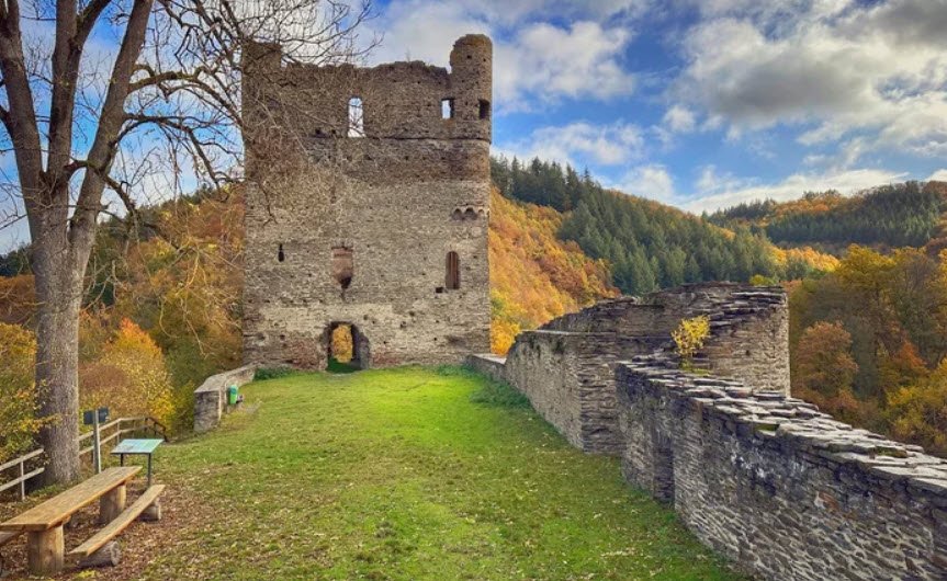 Burgruine Balduinseck, Buch, Rhein-Hunsrück, Germany, Germany